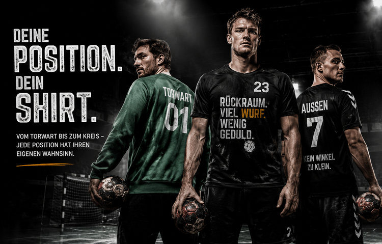 Deine Position. Dein Shirt.
