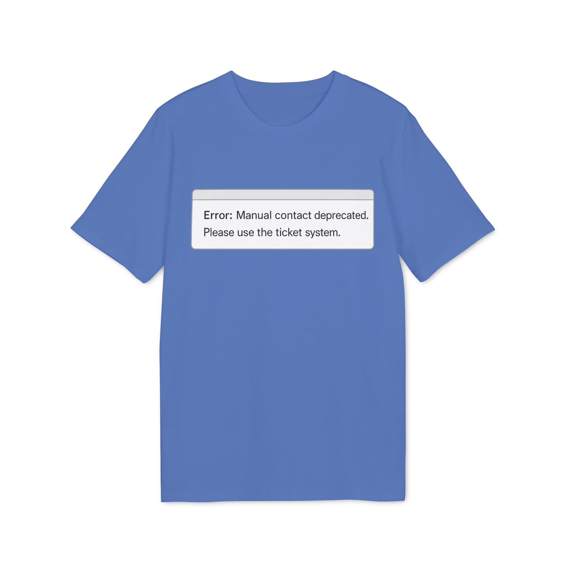 Error: Manual Contact Deprecated