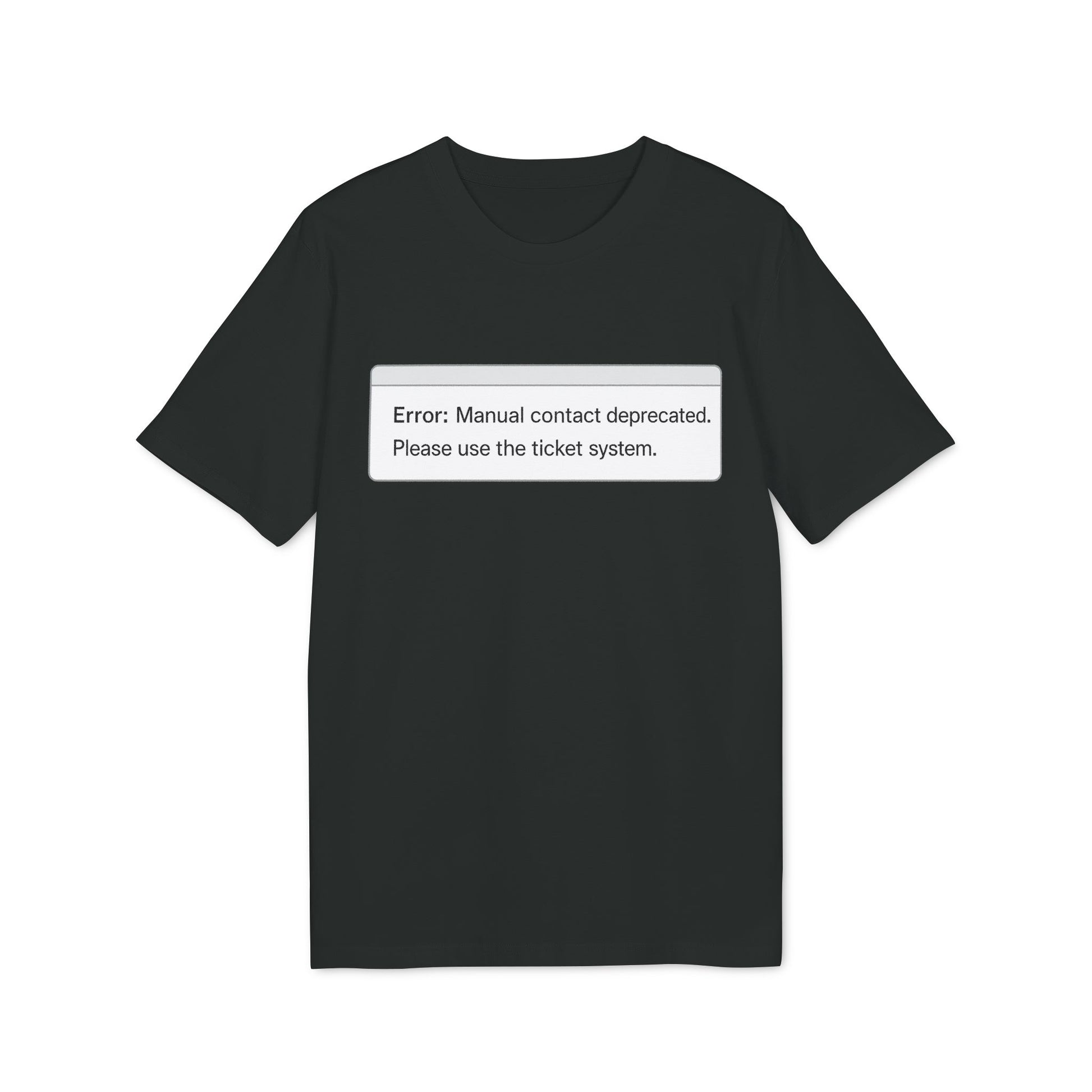 Error: Manual Contact Deprecated