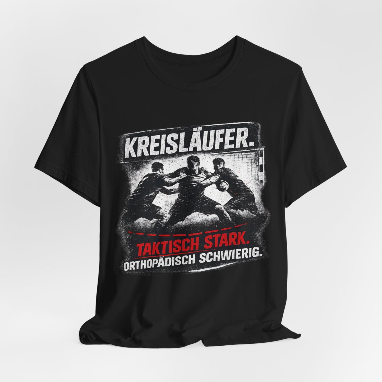 Kreisläufer Shirt – Taktisch stark. Orthopädisch schwierig.