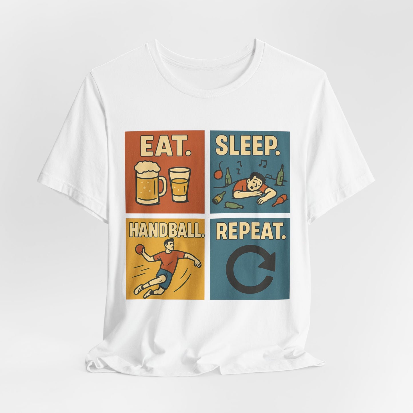 Eat. Sleep. Handball. Repeat - Handball Shirt