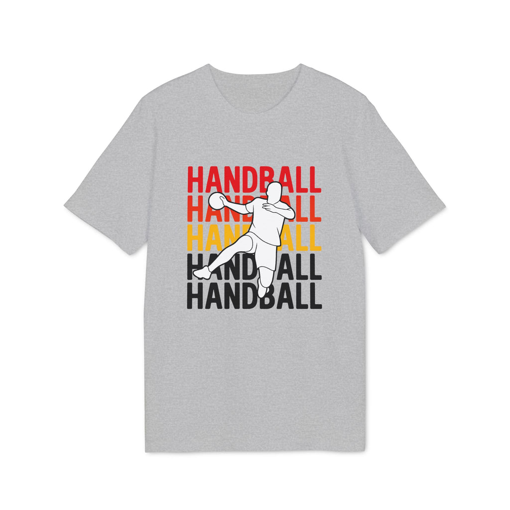 Handball Shirt – Schwarz-Rot-Gold Design