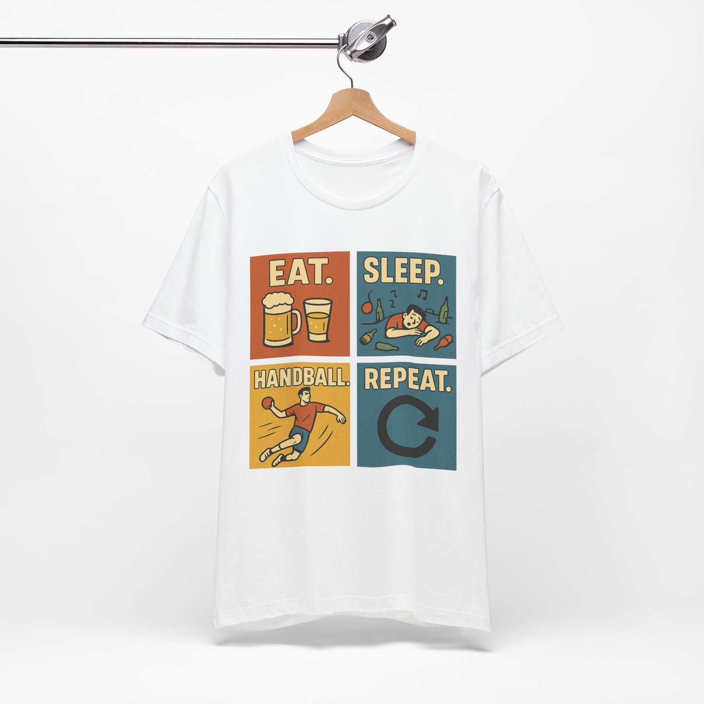 Eat. Sleep. Handball. Repeat - Handball Shirt