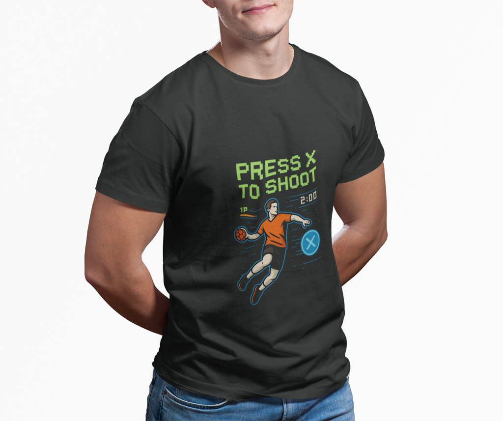 Press X to Shoot – Handball Shirt
