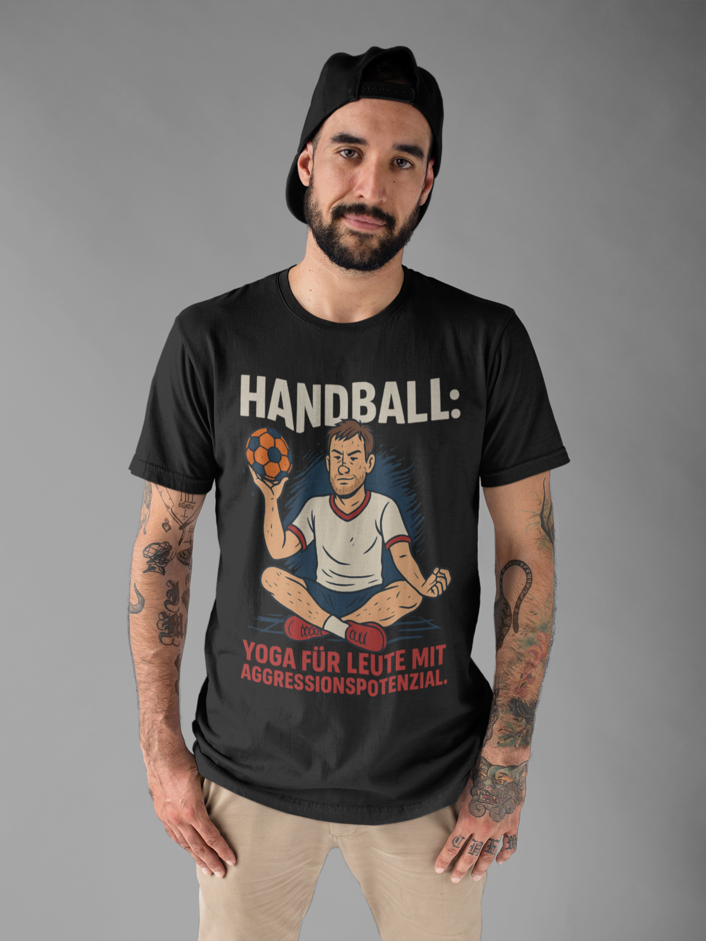 Handball – Yoga für Leute mit Aggressionspotenzial - Shirt