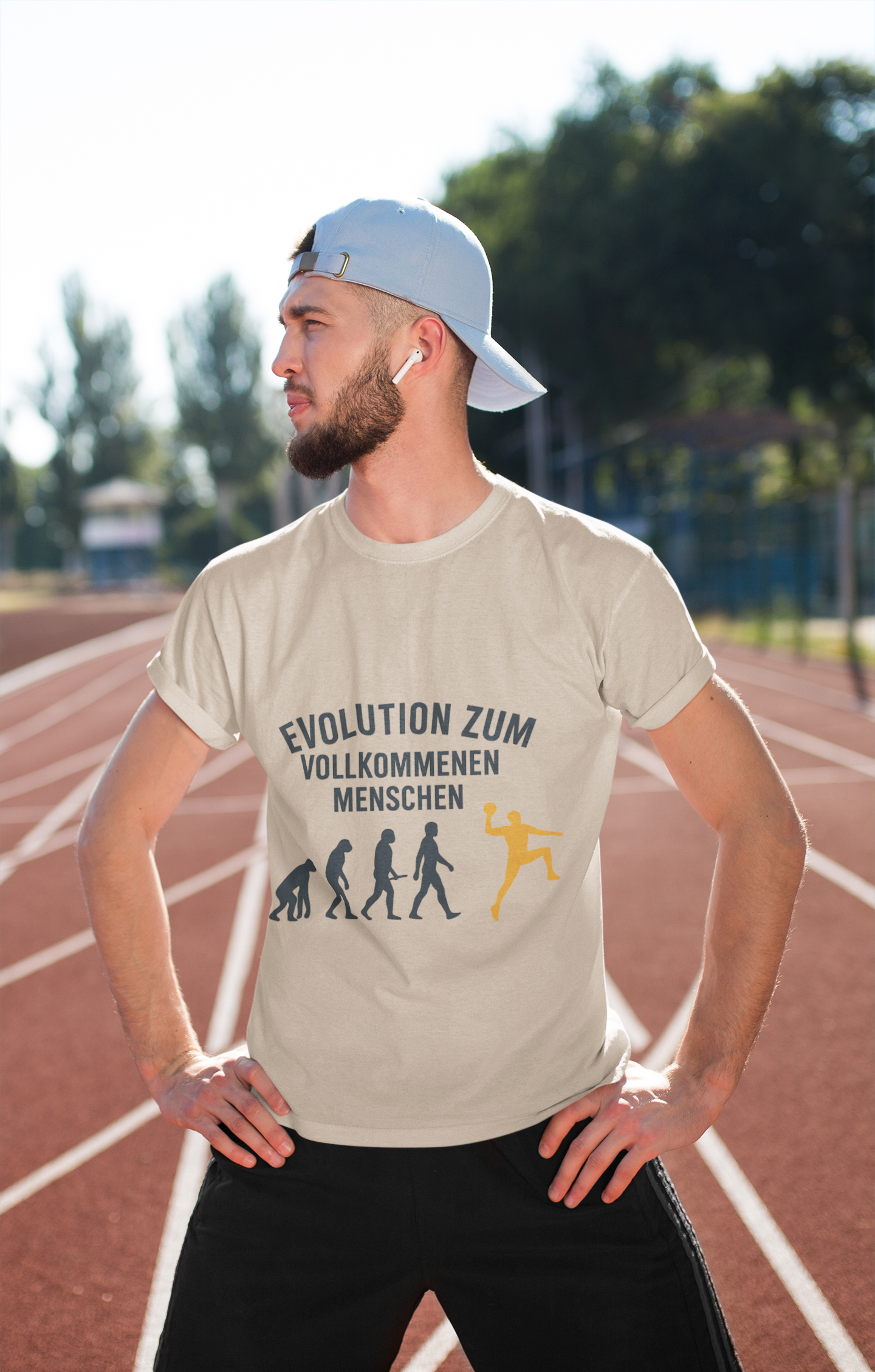 Evolution zum vollkommenen Menschen – Handball Edition