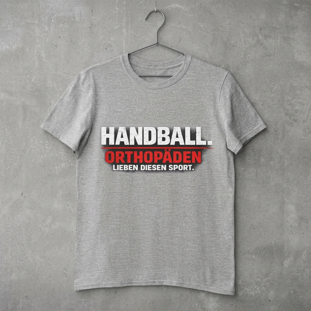 Orthopäden lieben diesen Sport - Handball Shirt