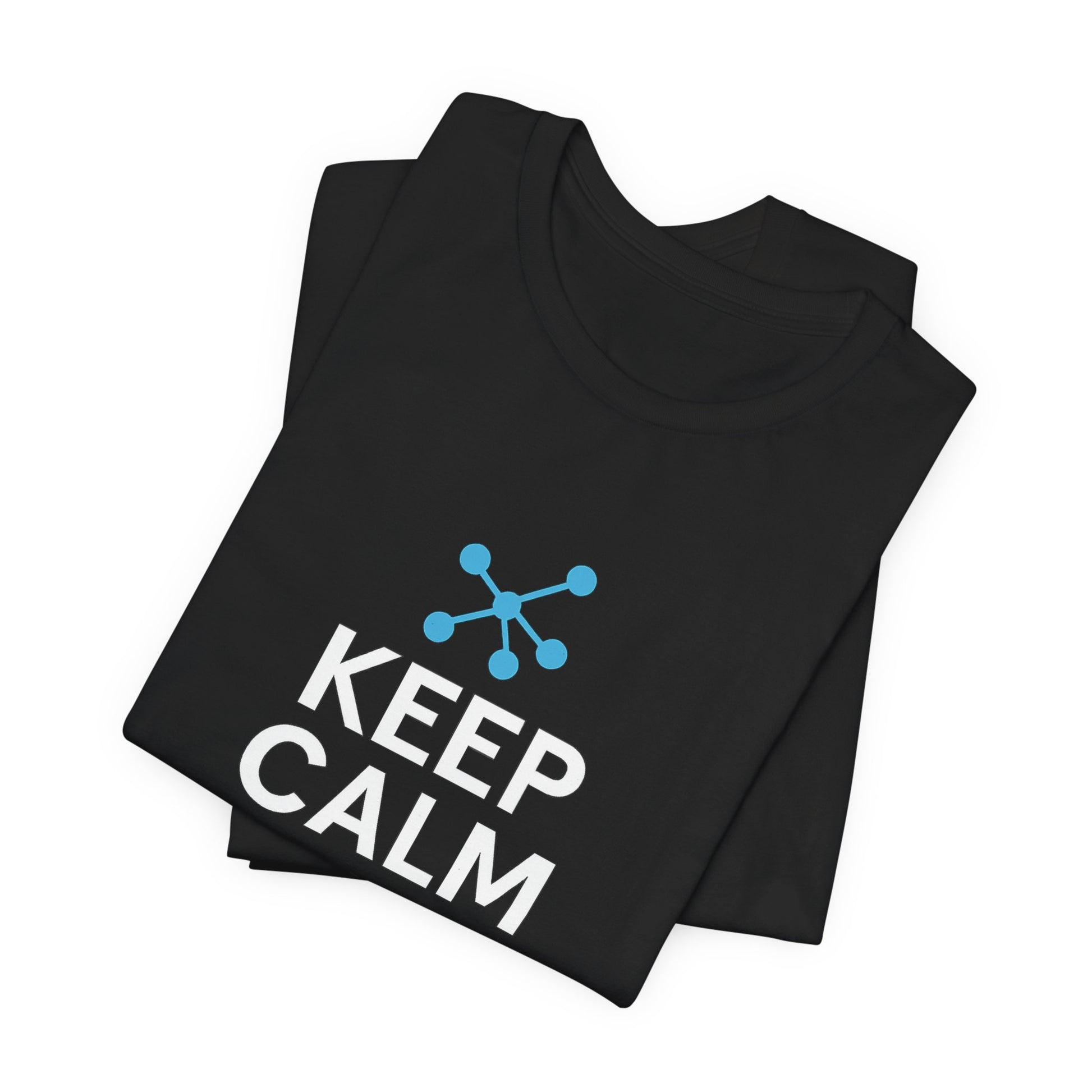 Keep Calm and Blame Algorithm – Marketing & Tech T-Shirt