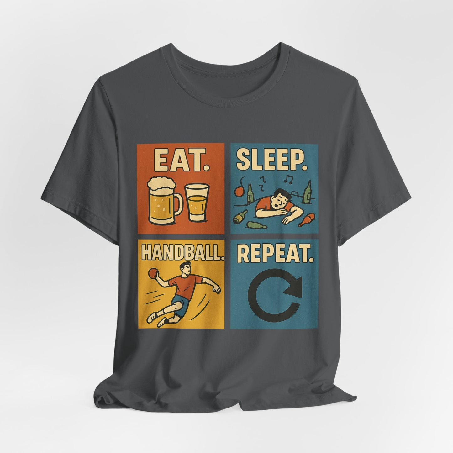 Eat. Sleep. Handball. Repeat - Handball Shirt