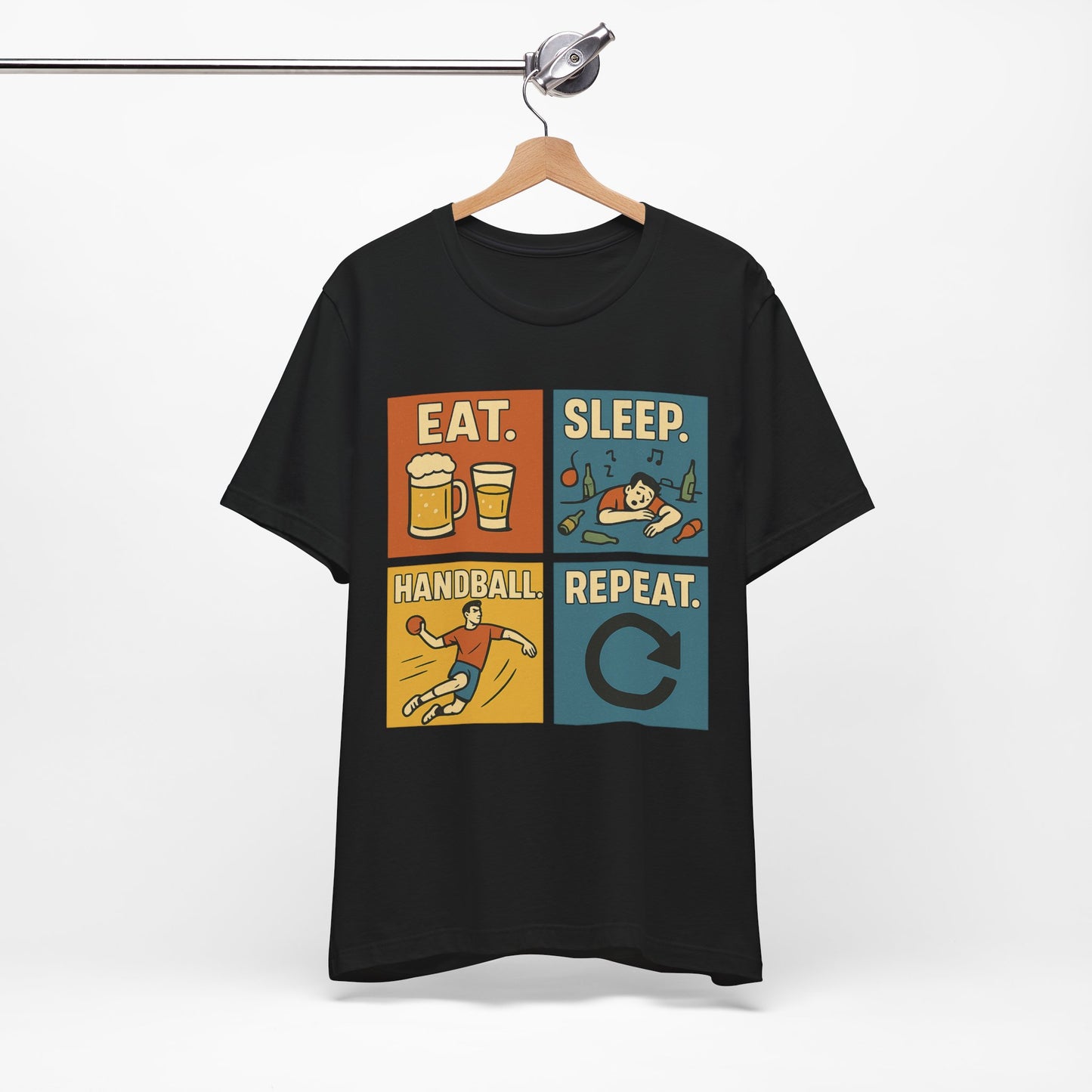 Eat. Sleep. Handball. Repeat - Handball Shirt