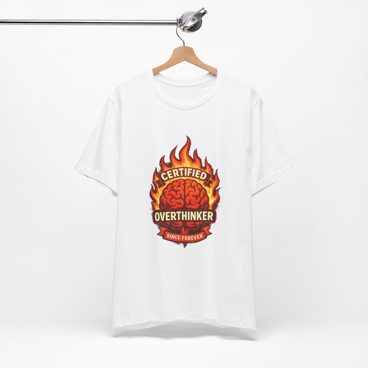Certified Overthinker Since Forever | Lustiges Overthinker T-Shirt