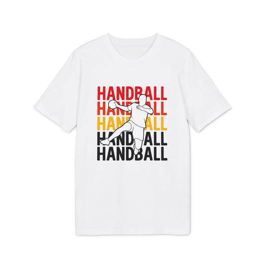 Handball Shirt – Schwarz-Rot-Gold Design