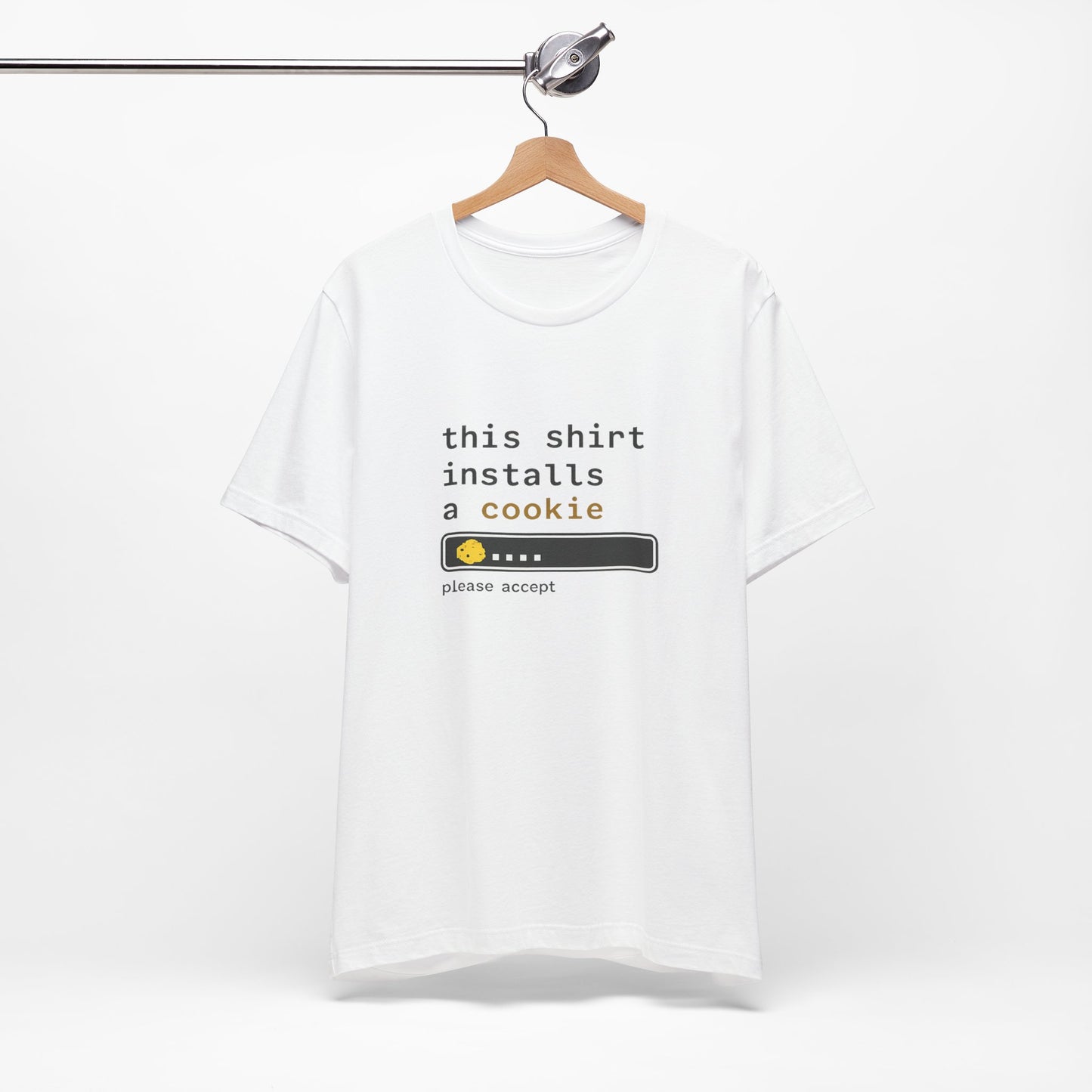This Shirt Installs a Cookie | Lustiges Nerd & Office T-Shirt
